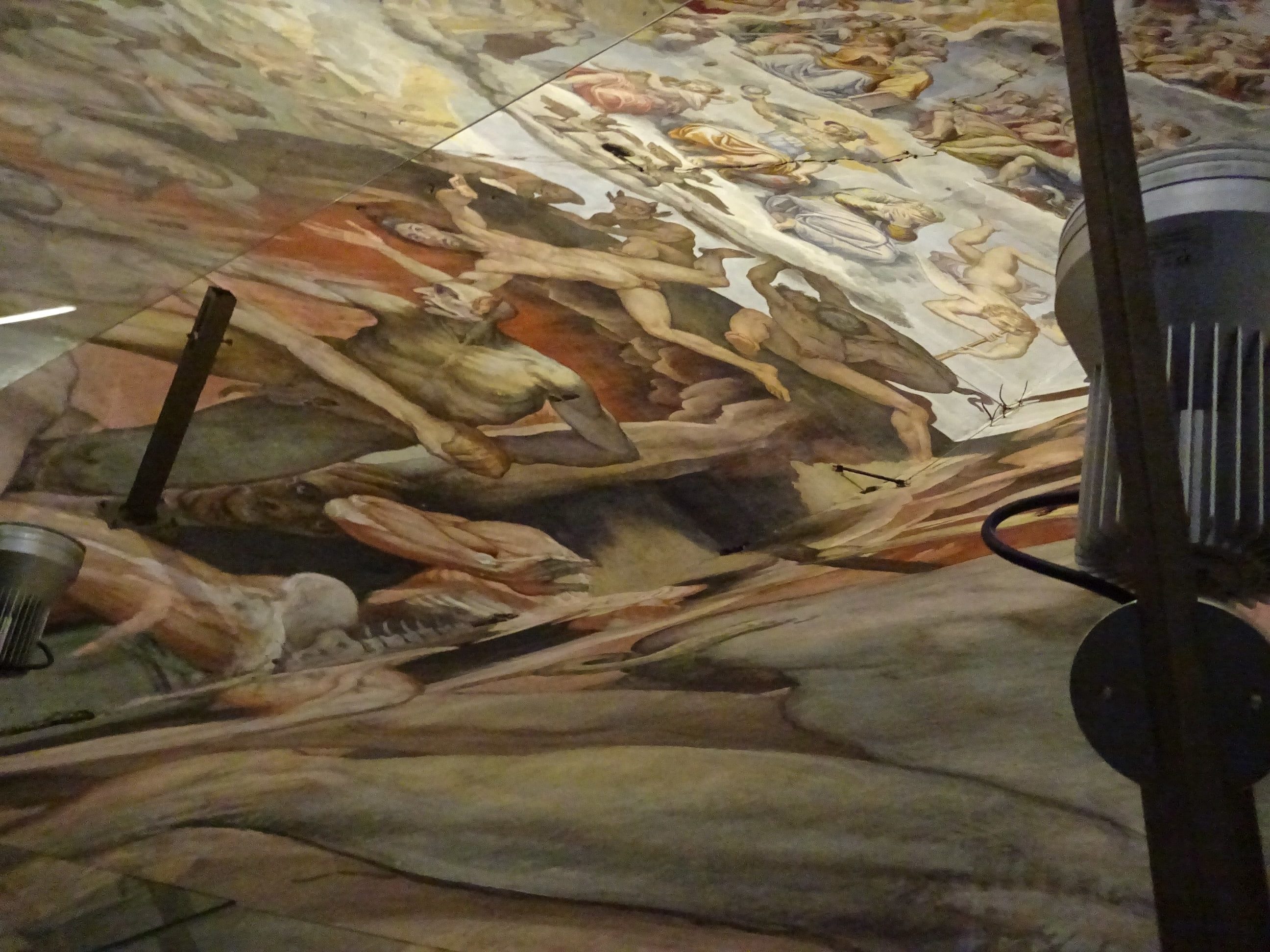 フィレンツェ ドゥオモ クーポラの天井画に悪魔